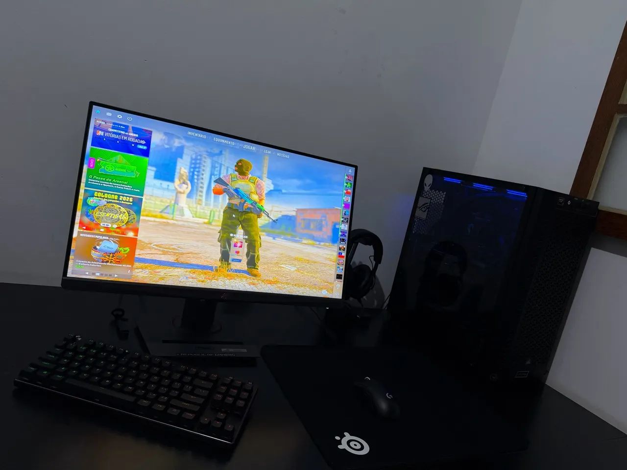 MONITOR ROG 380HZ 0,3ms  MUITO RÁPIDO! - Foto 2