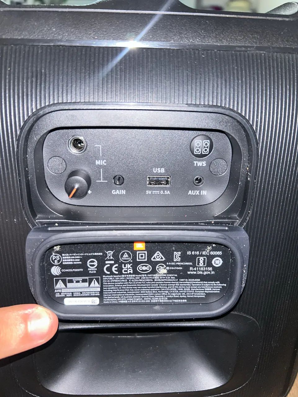 JBL PartyBox Encore Essential - Impecável (Semi-nova) - Foto 5
