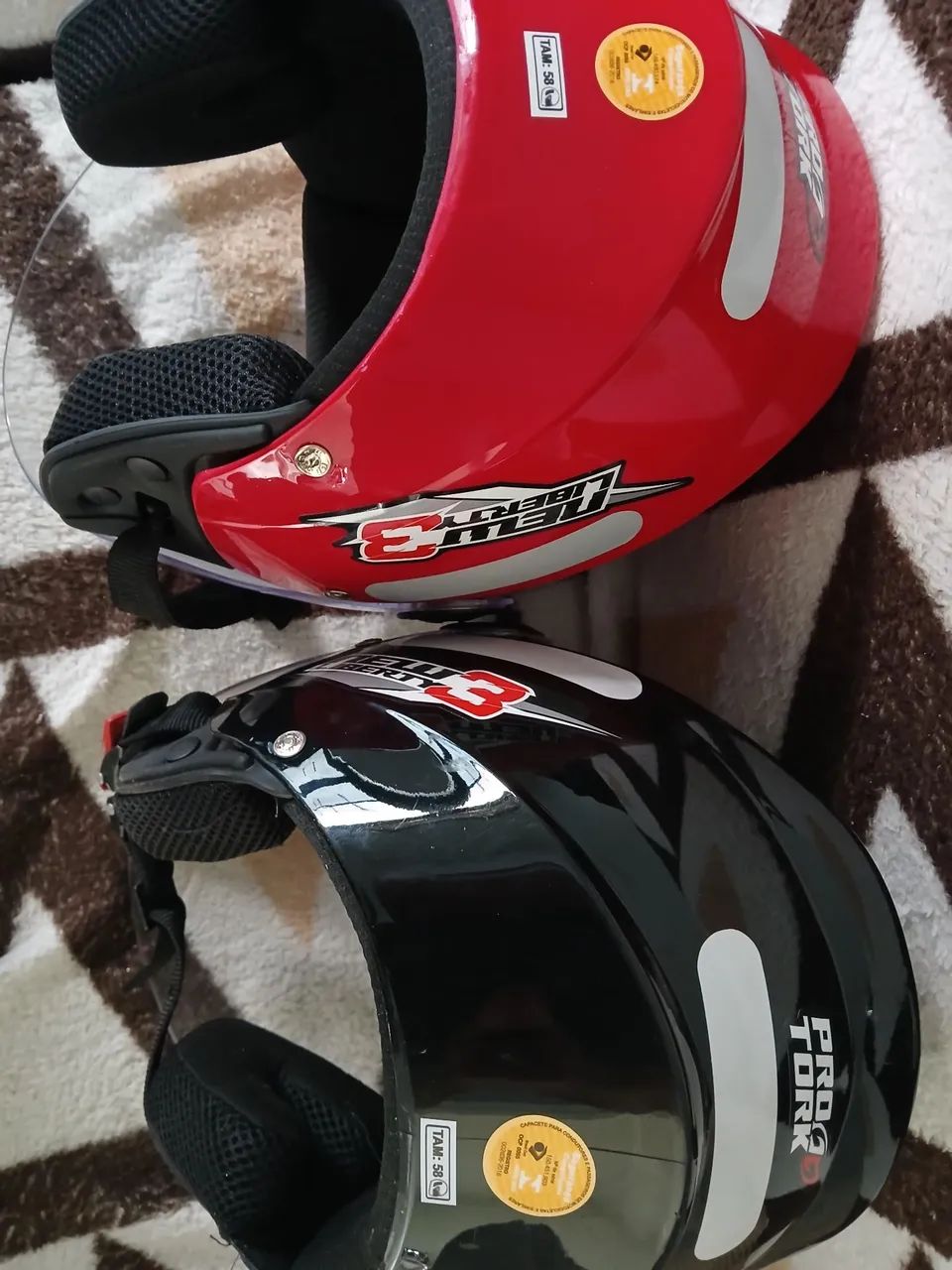 Capacete semi novo . - Foto 4