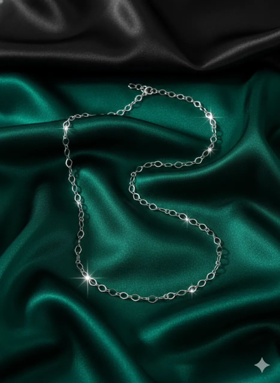 Colar Longo Elo Oval - Luxo e Modernidade - Foto 5