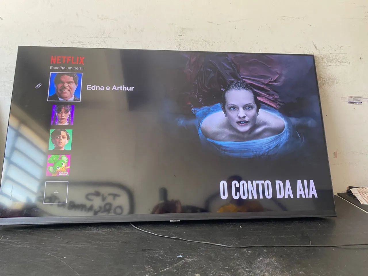 Vendo Smartv Samsung 70 polegadas 4k top de linha em estado de nova conforme fotos R$ 3100 - Foto 2