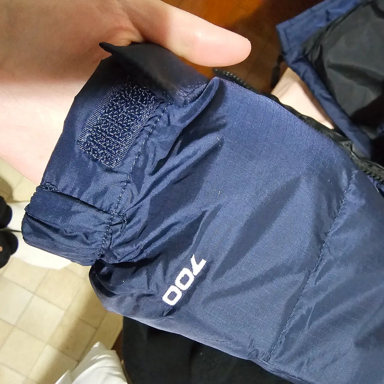 Jaqueta the north face azul - Foto 4