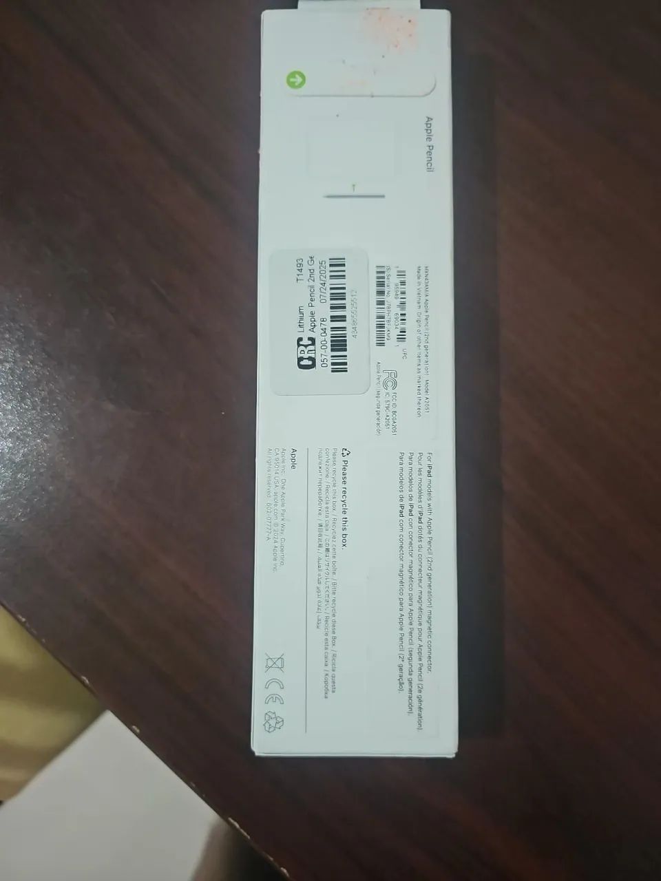 Apple Pencil (2nd Generation) Modelo A2051 com conexão magnetica - Foto 4