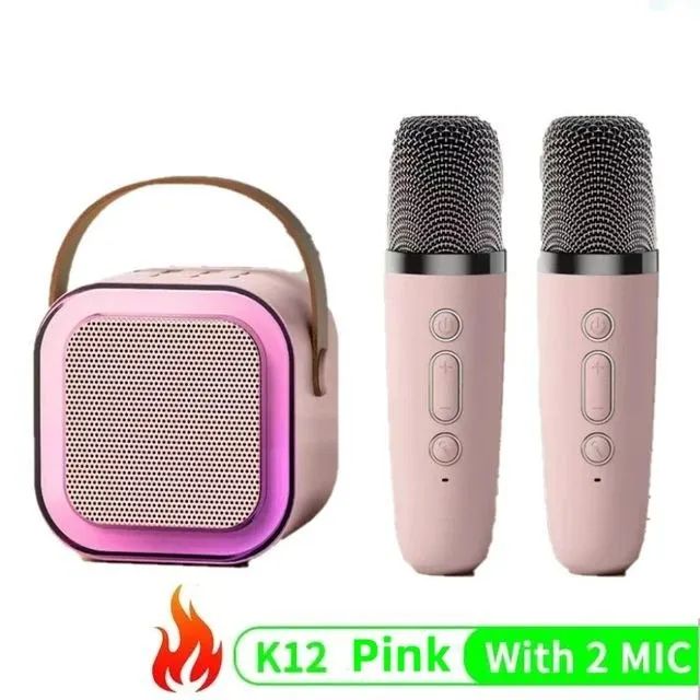 Mini karaokê com 2 microfones  - Foto 2