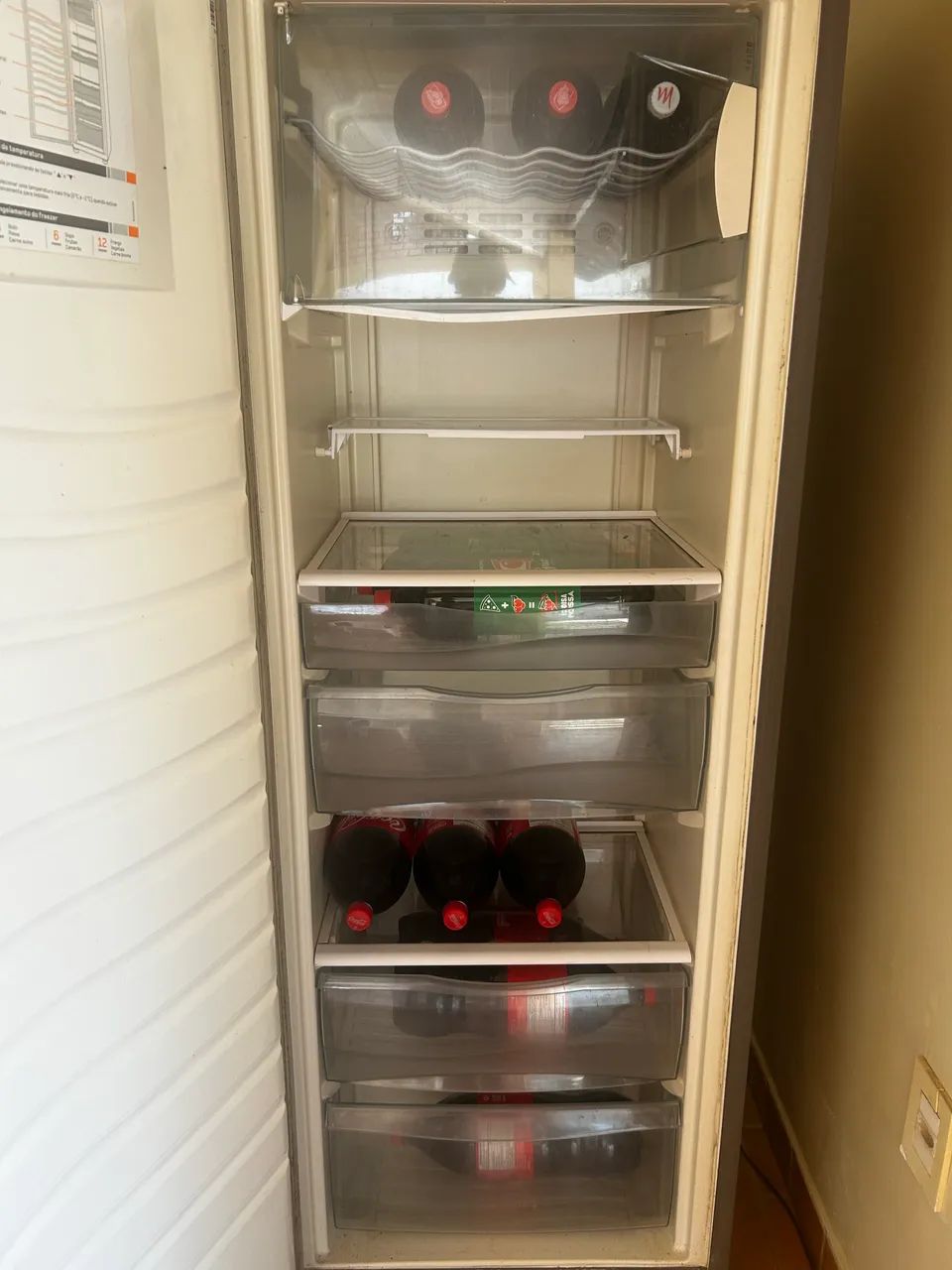 Freezer Brastemp flex frost free vertical - Foto 4