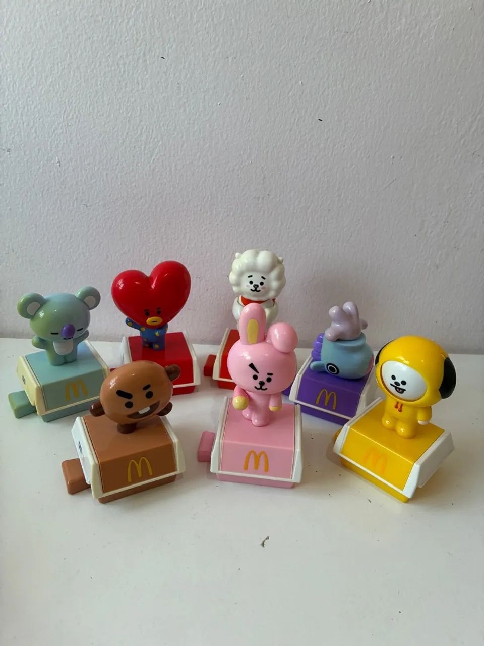 BTS BTS21 BONECOS MC DONALDS BTS KPOP
