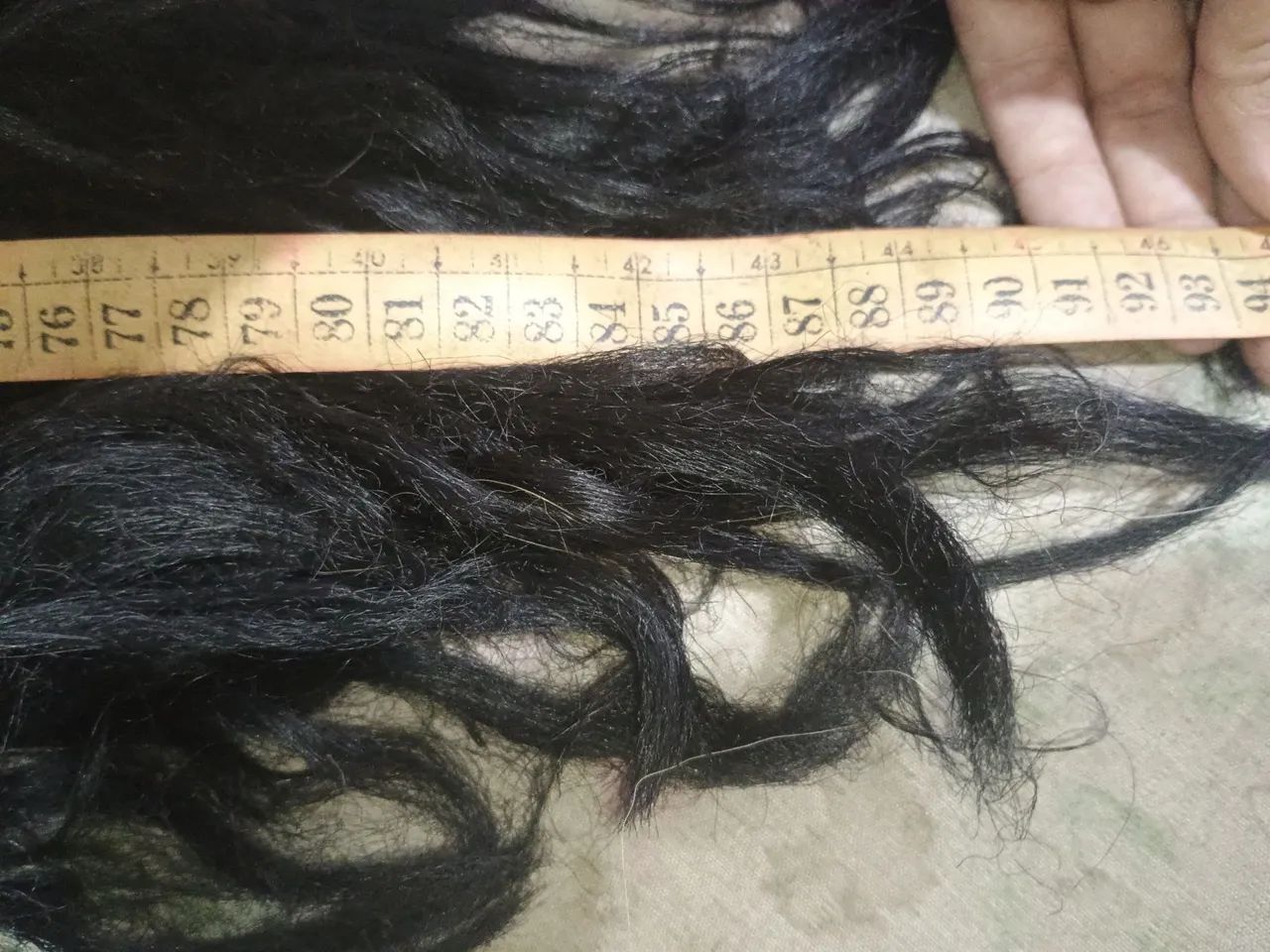 Cabelo 90cm rabo de cavalo  - Foto 2