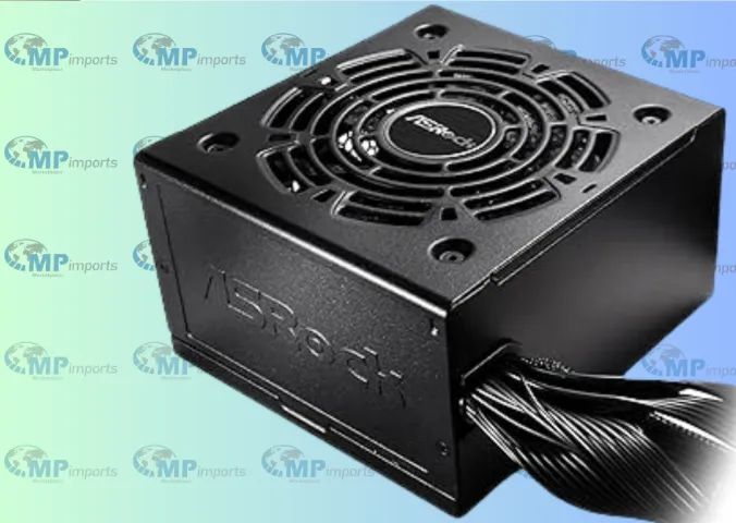 Loja MP Imports: Fonte ASRock Pro, 750W, 80 Plus Bronze, ATX 3.1, PCIe 5.1, PFC Ativo, Pre - Foto 4