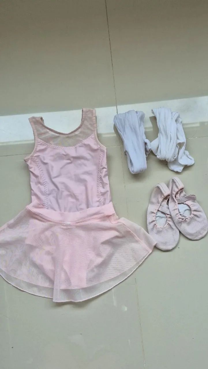Kit ballet menina 3-4 anos 
