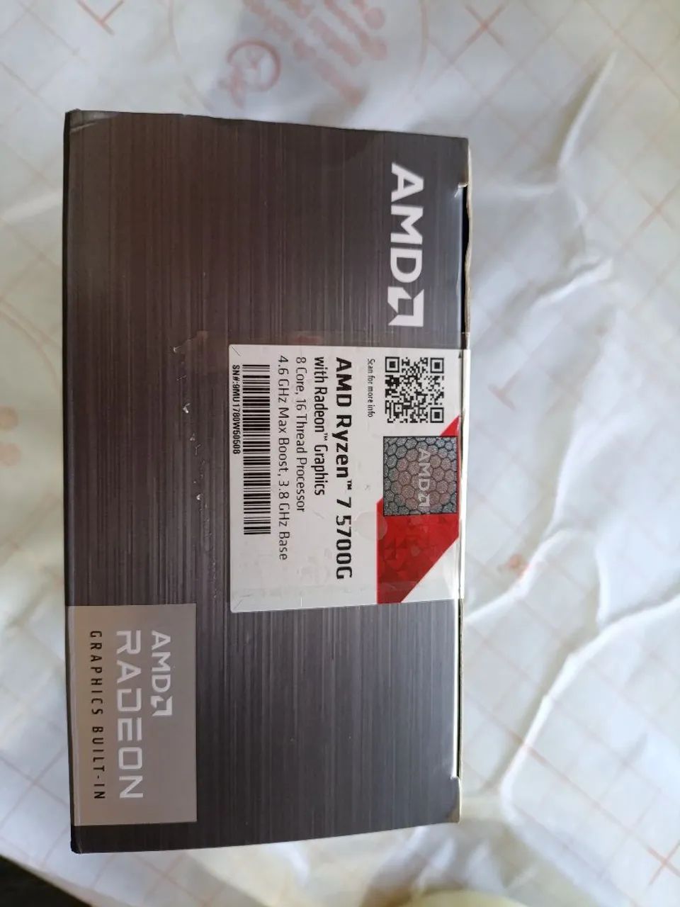 Processador Ryzen 7 5700G (NOVO)  - Foto 2