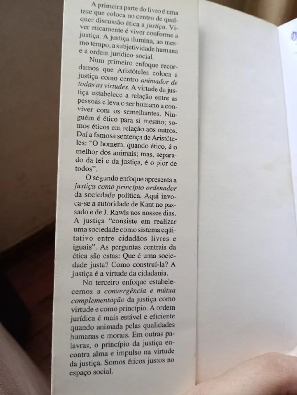 ética é justiça olinto pegoraro - Foto 4