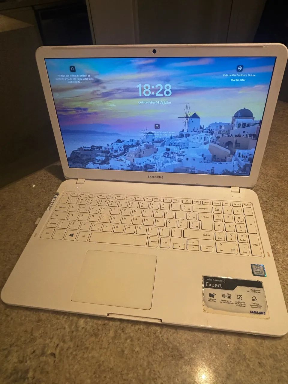 Notebook Samsung Intel Core i5-8265U 8GB de RAM com Windows 11