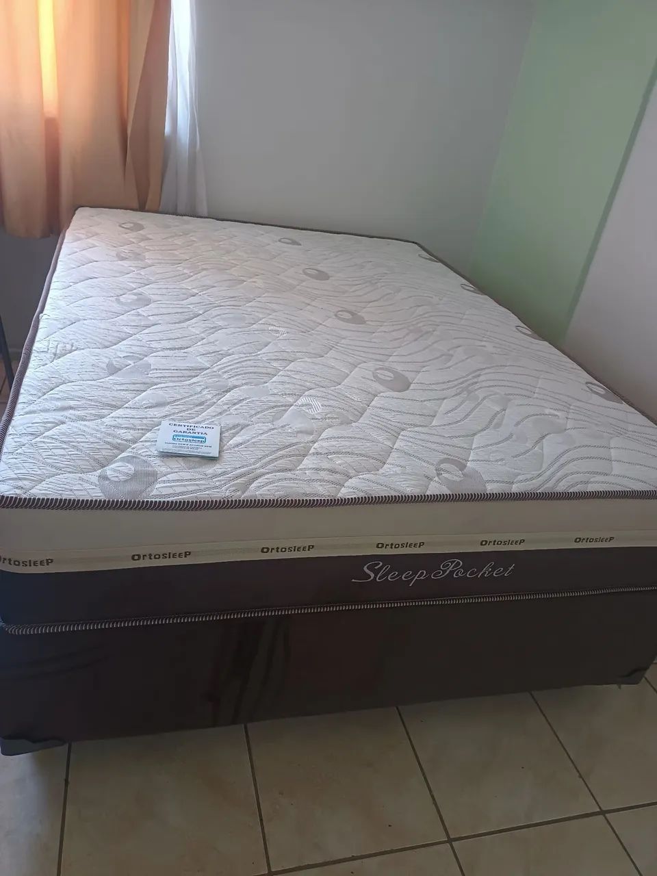 Cama casal confortável grátis travesseiro e entrega 
