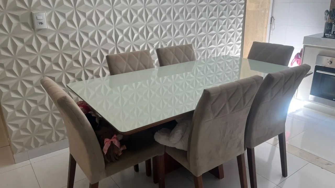 Mesa de jantar seminova - Foto 5