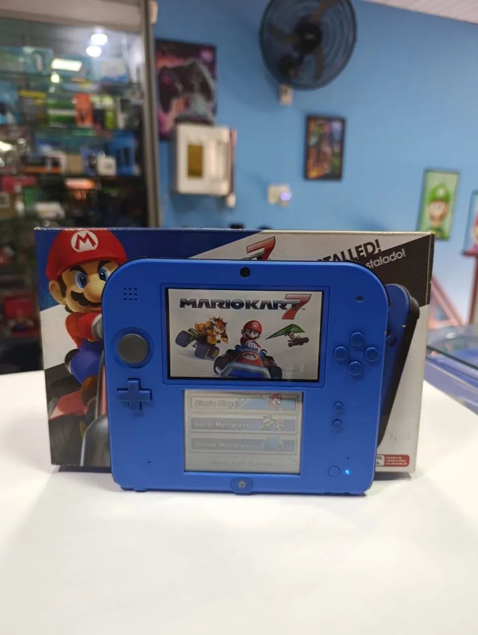 Nintendo New 2DS com jogo de brinde.