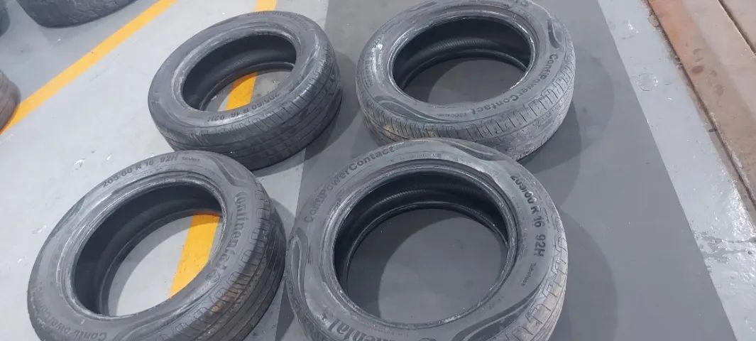 Pneu 205 60 R16 Continental  Usado  - Foto 5