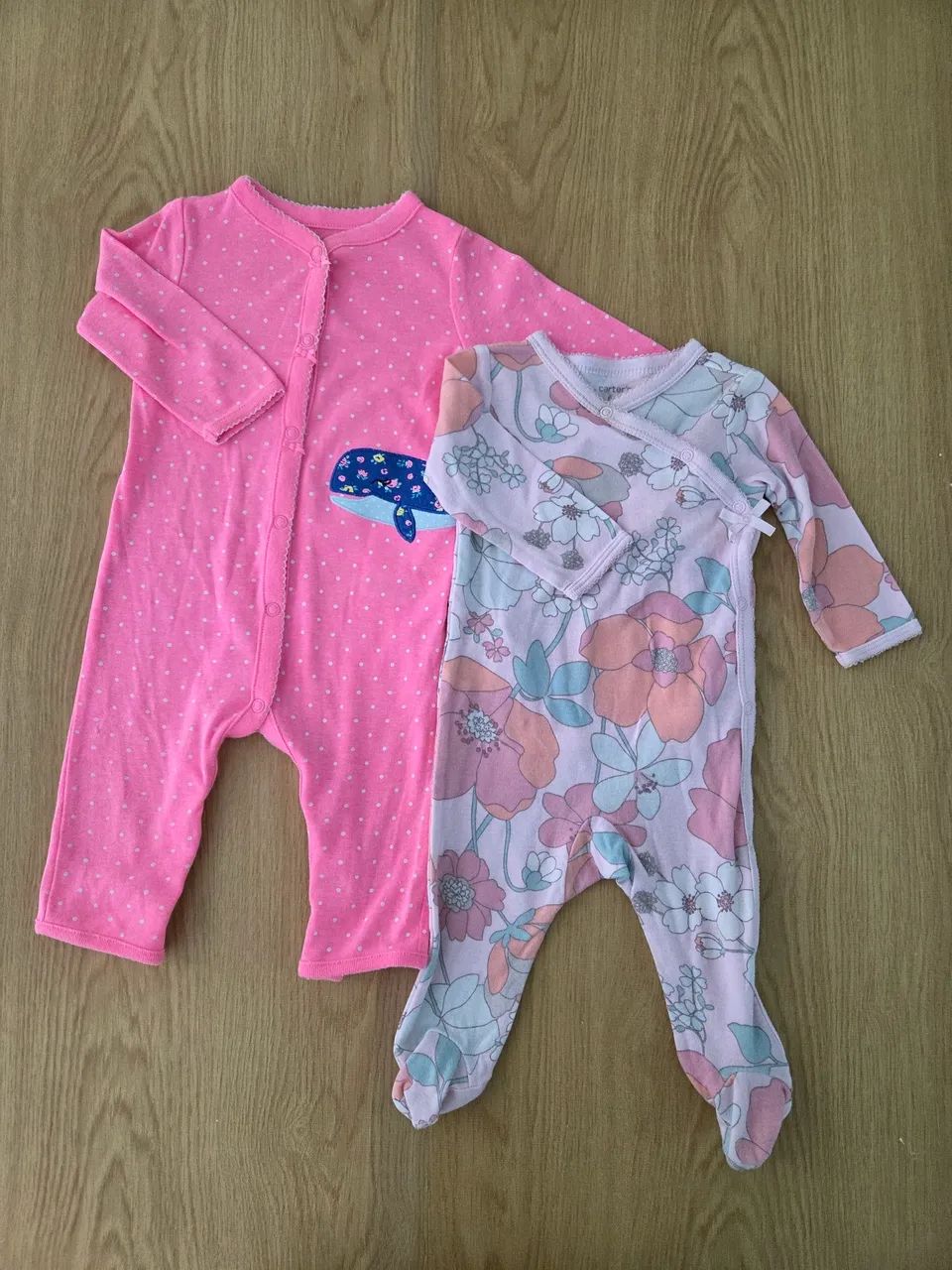 Kit Macacão Carters 6m - Menina