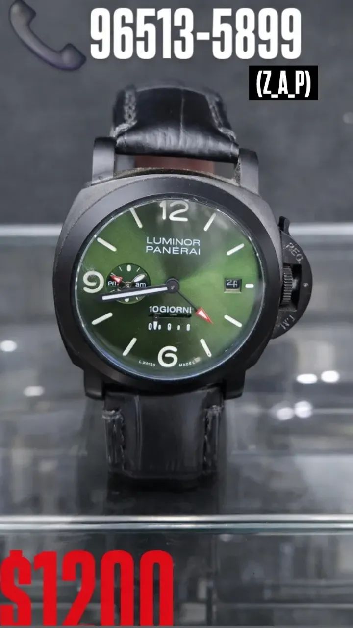Relógio PANERAI LUMINOR AUTOMÁTICO MODELO 10GIORNI - Foto 3