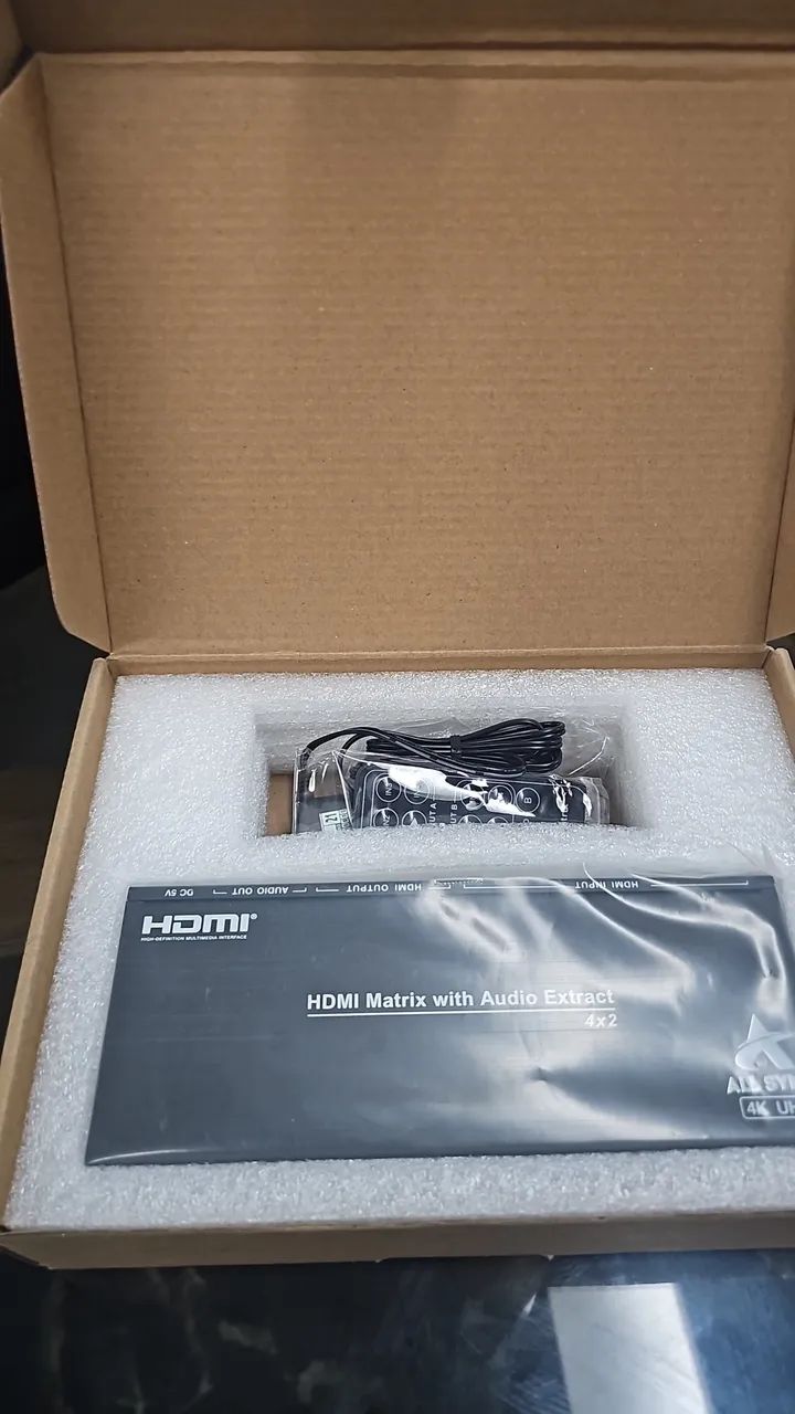 Matrix HDMI 4x2 All Sync MX42 Scaler4K - Foto 2