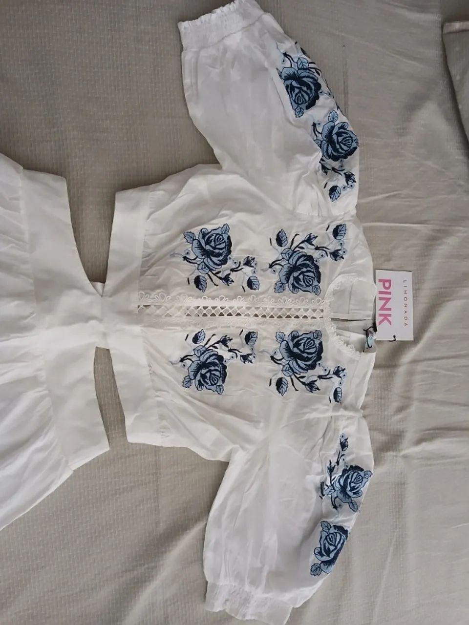 Vestido Branco Limonada Pink - Foto 5