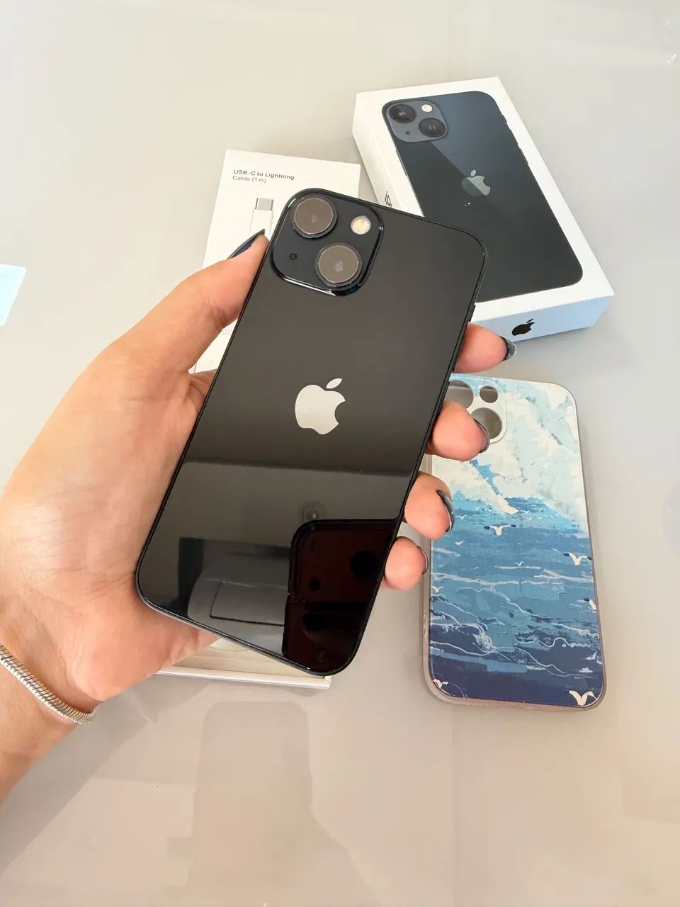 iPhone 13 mini 128GB - Bateria: 73% - Foto 3