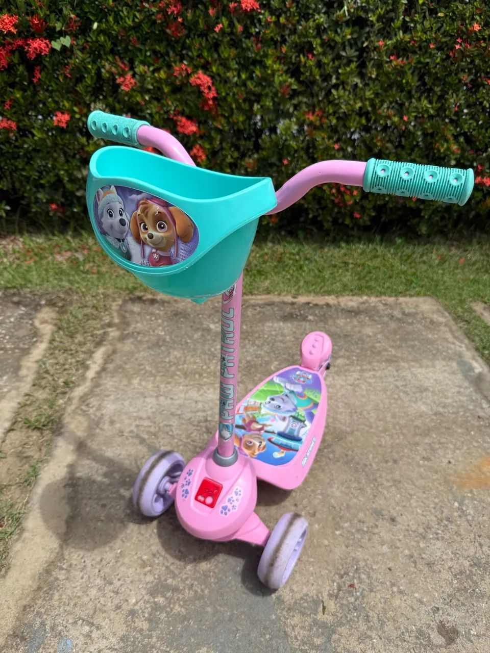 Patinete patrulha canina criança  - Foto 3