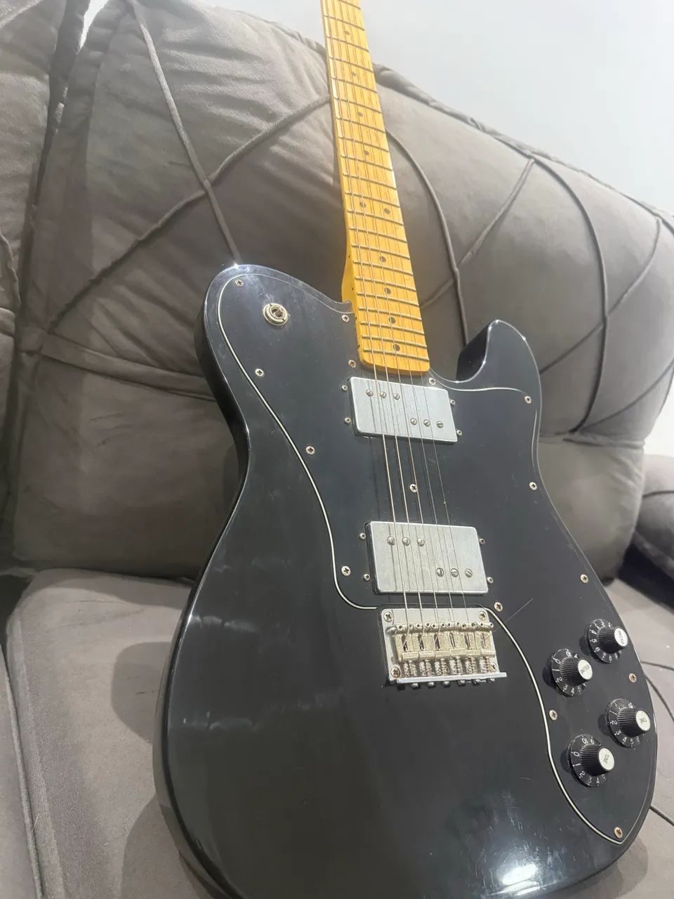 Squier Vintage Modified Telecaster Deluxe - 2013 - Foto 2