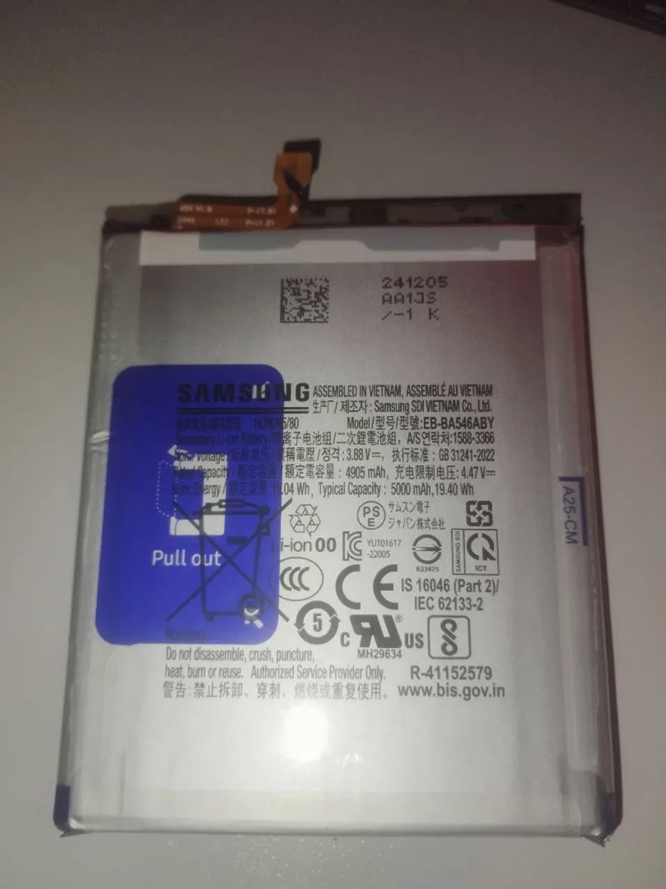 Bateria Samsung a25 original