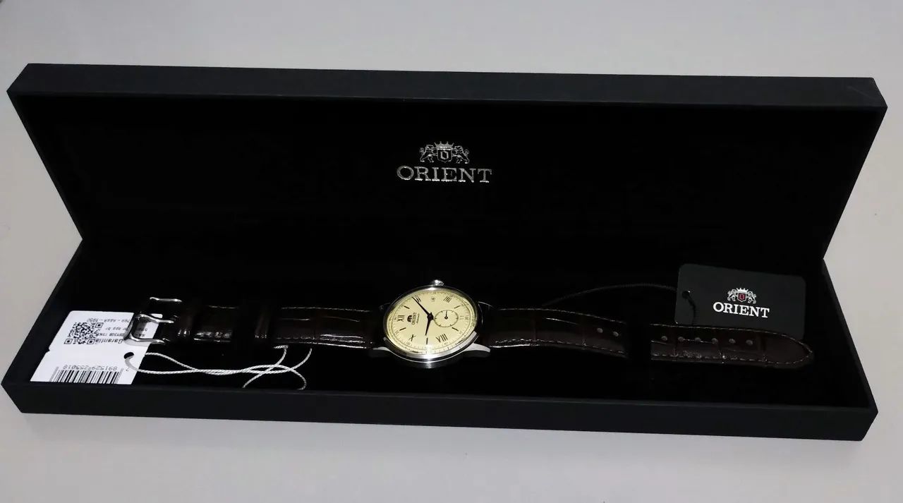 Relógio Orient Bambino Automático Ra-ap0105y30b - Foto 4