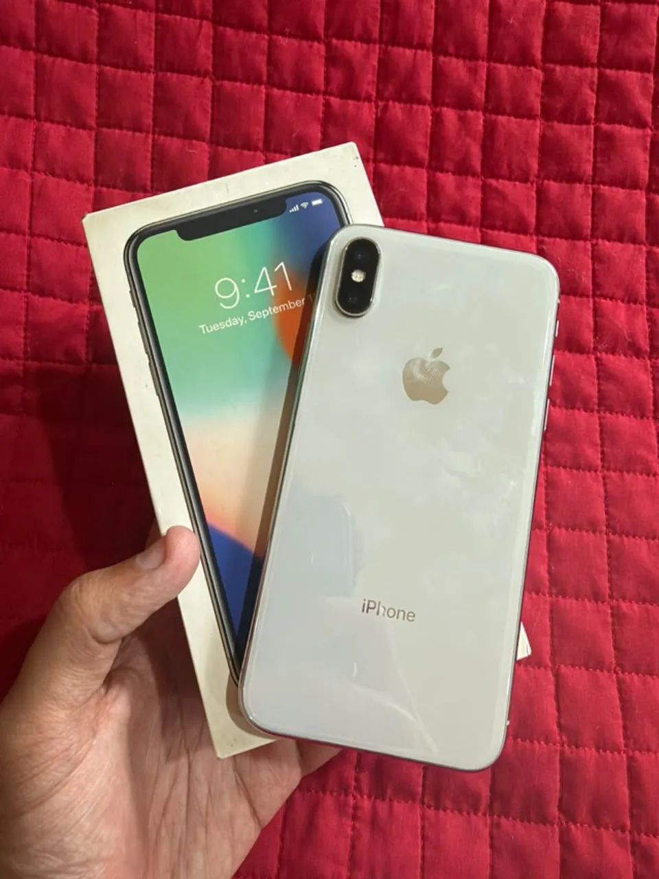 Apple iPhone X 64 GB Branco