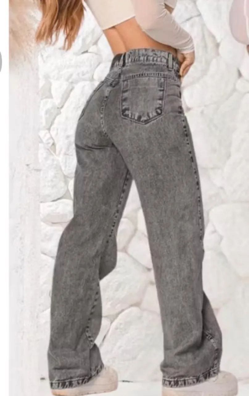 Calça jeans / wid leg (36) - Foto 2