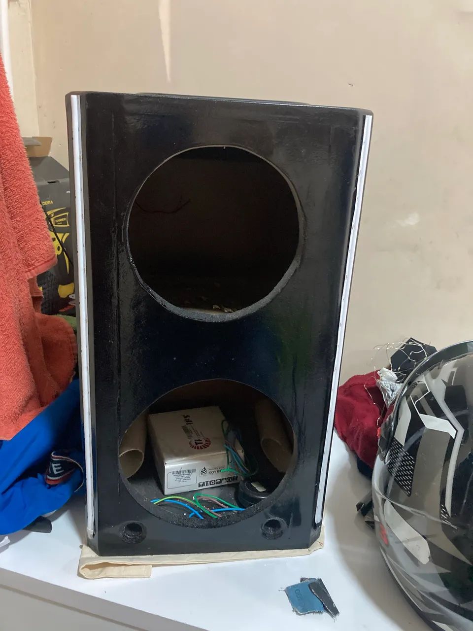 mini caixa bob sub de 8 médio de 6