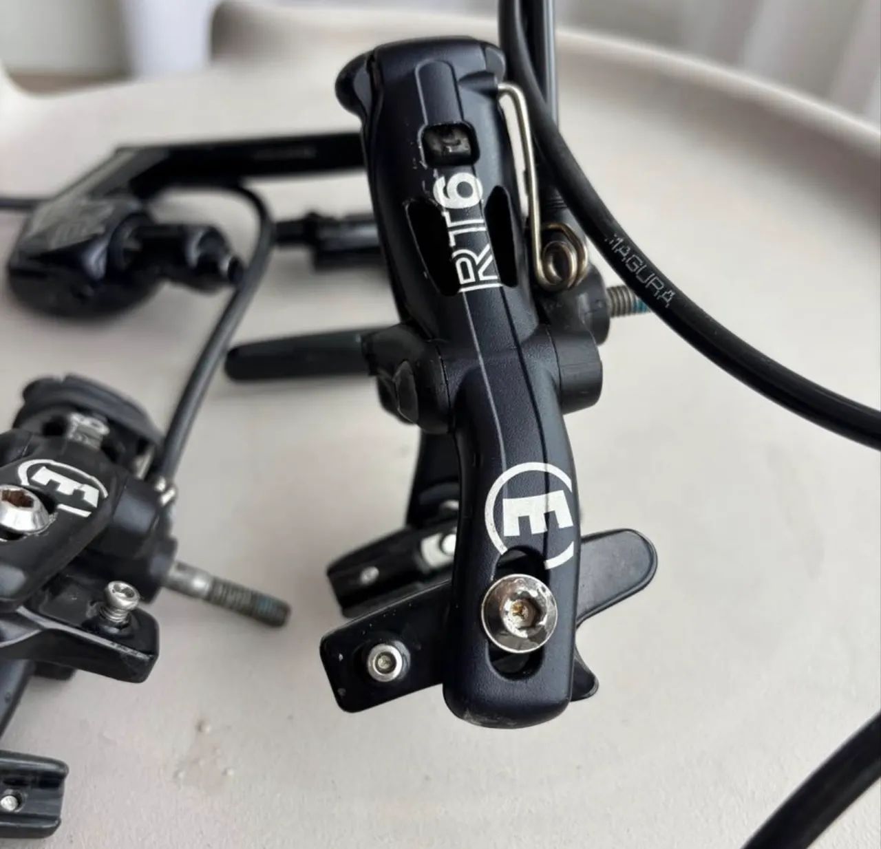 Freio hidráulico Magura RT6 + Manetes R6 TT