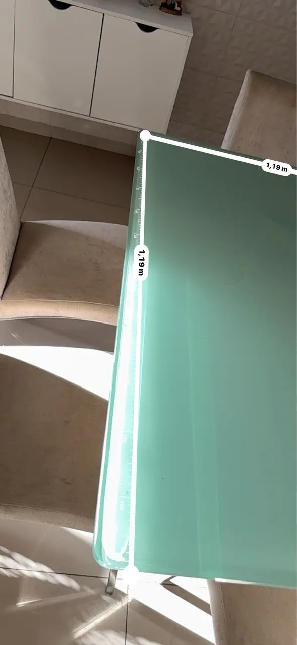 Conjunto de mesa jantar com 6 cadeiras  - Foto 4