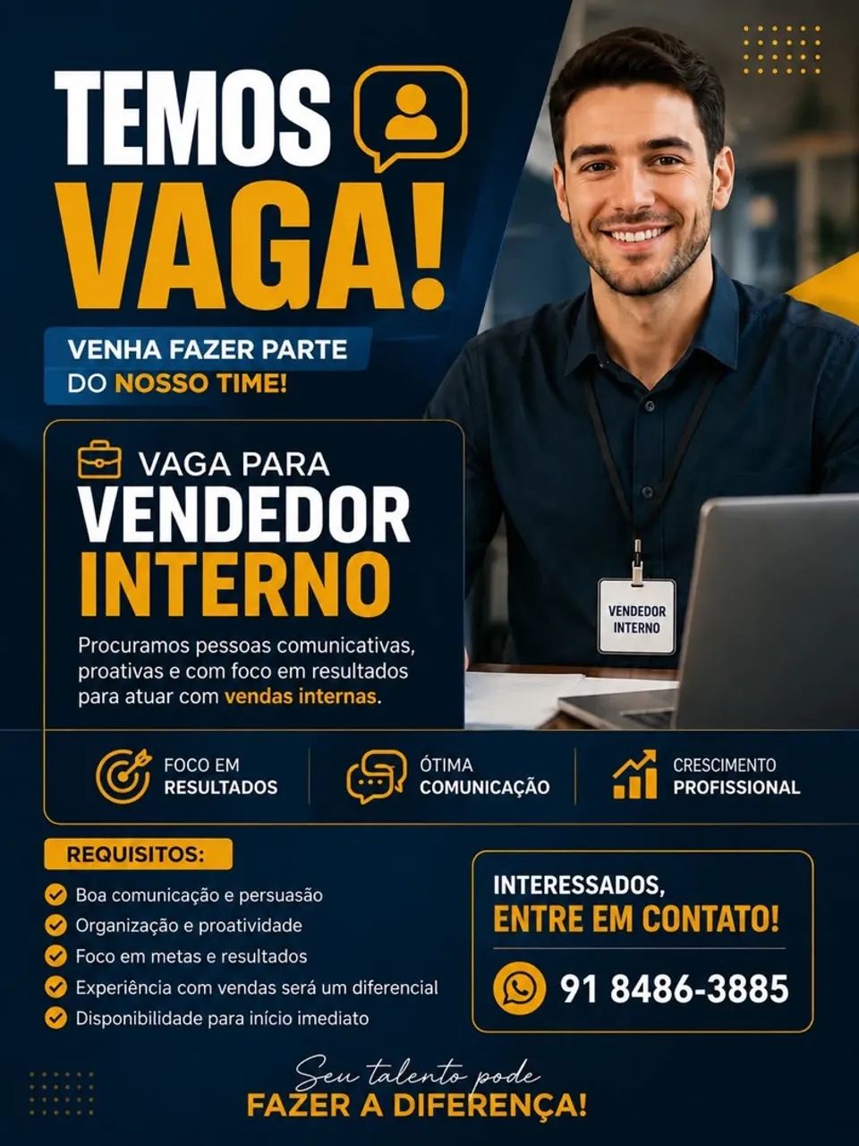 VAGA DE EMPREGO 