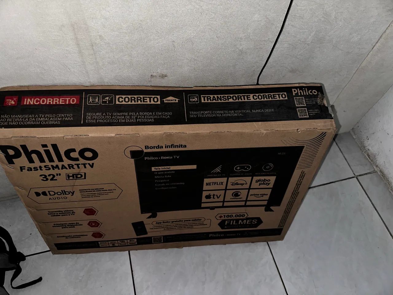 Tv 32 polegadas Philco lacrada aceito proposta também pv