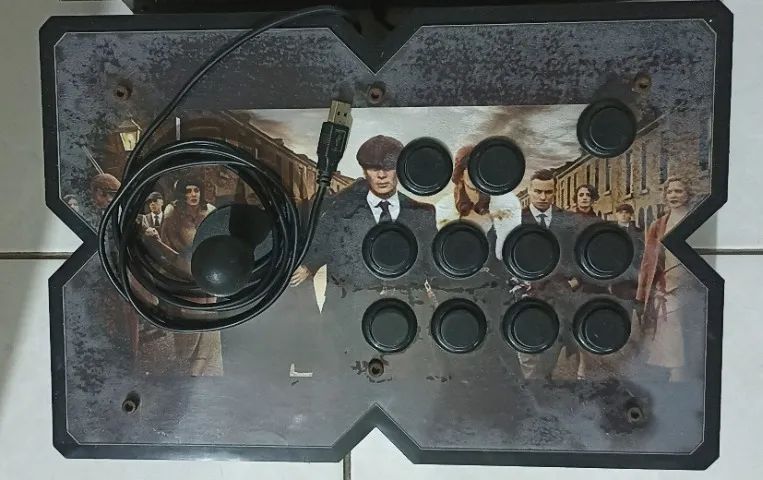 Dois Controles Arcade USB 2m - Foto 3
