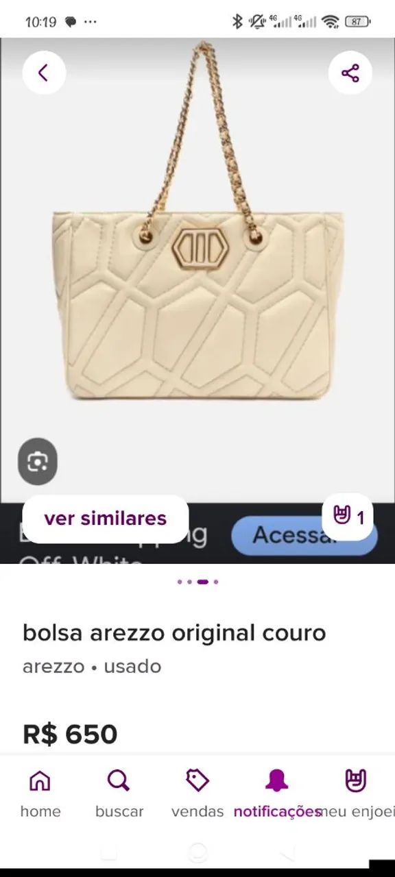 Bolsa Arezzo 