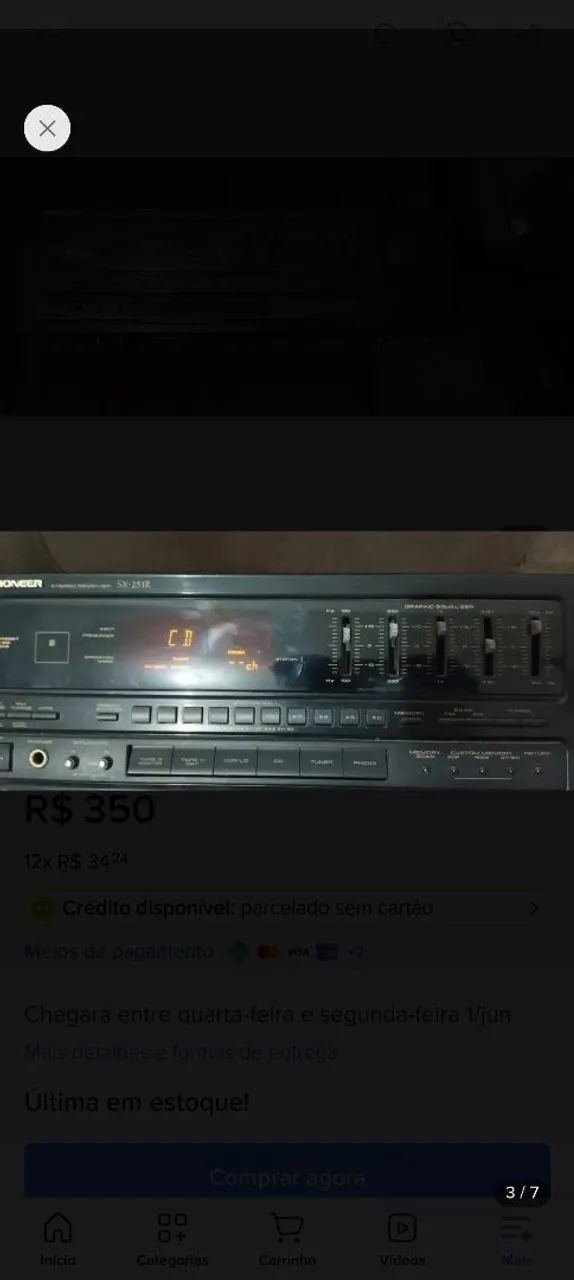Receiver Pioneer sx215r - Foto 3