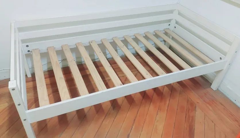 Cama de Solteiro Infantil com Kit Escadinha e Escorregador  - Foto 3