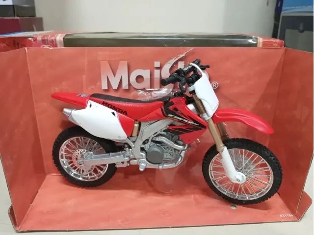 Miniatura Moto Honda Crf450r 1/12 Maisto Rara #7226