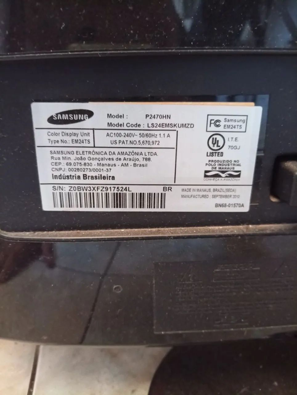 Monitor tv samsung 24p leia o anuncio - Foto 4