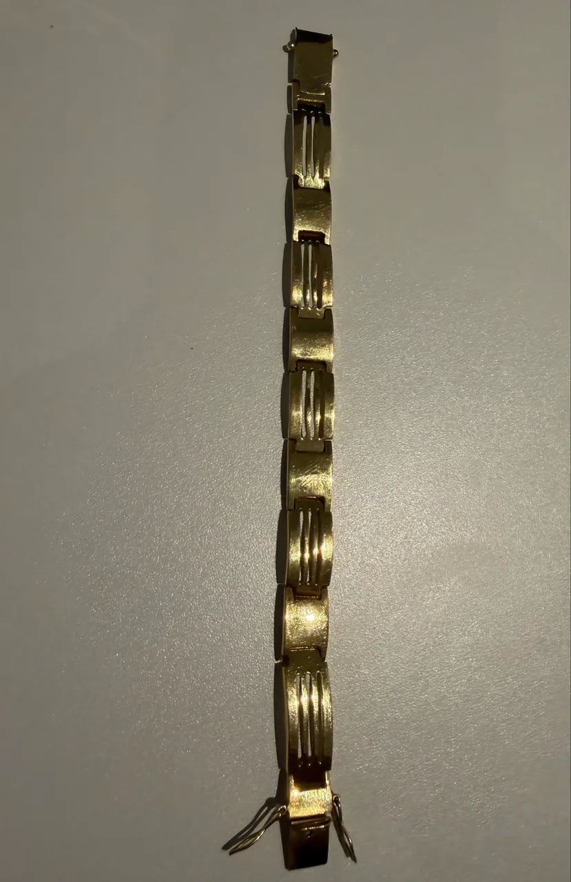 Pulseira em ouro amarelo 18k (22g) - Foto 2