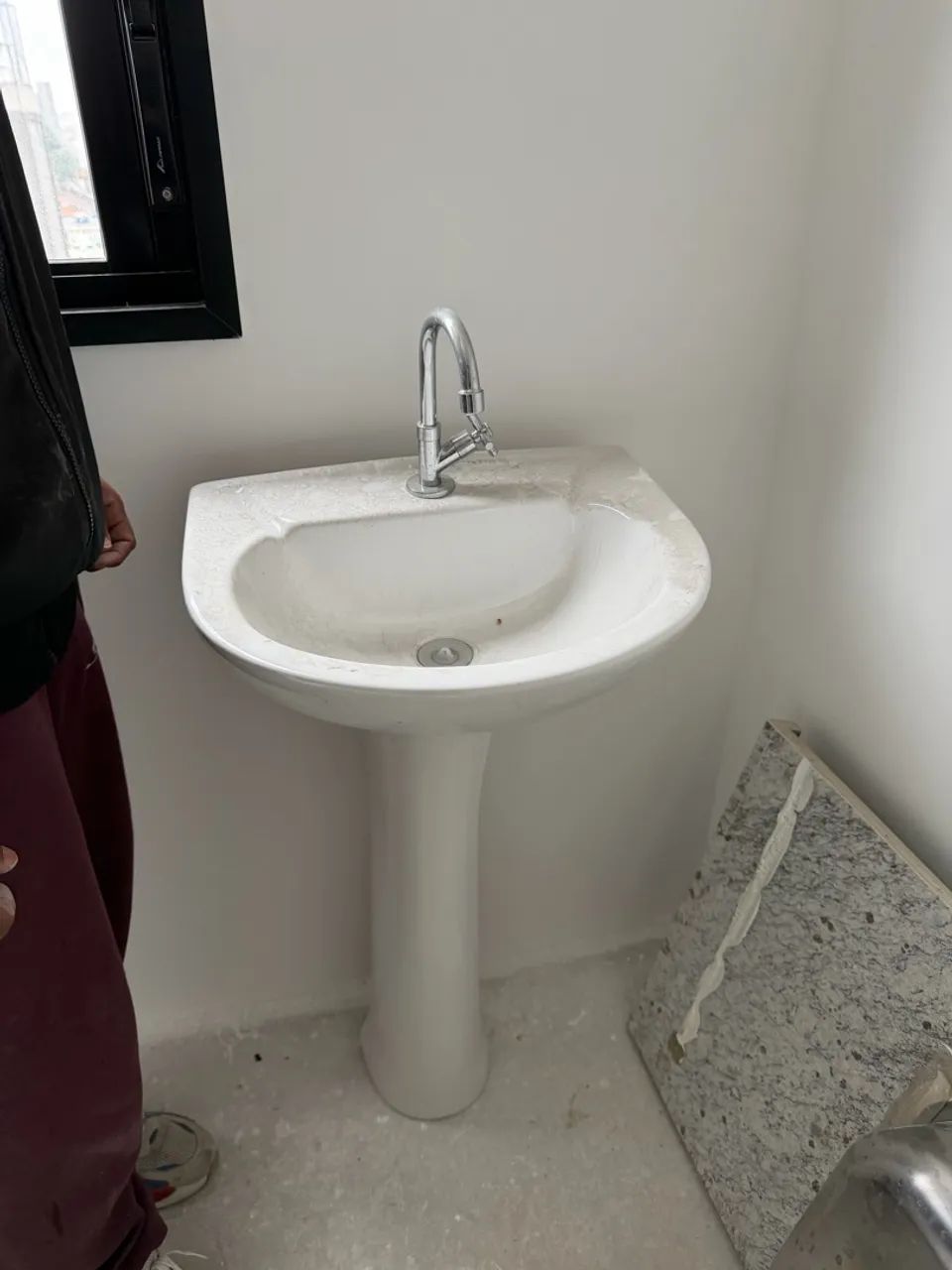 Pia e vaso sanitário