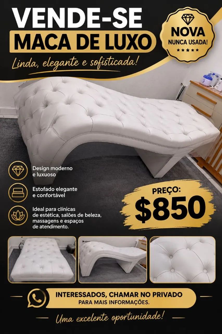 Maca luxo novo 