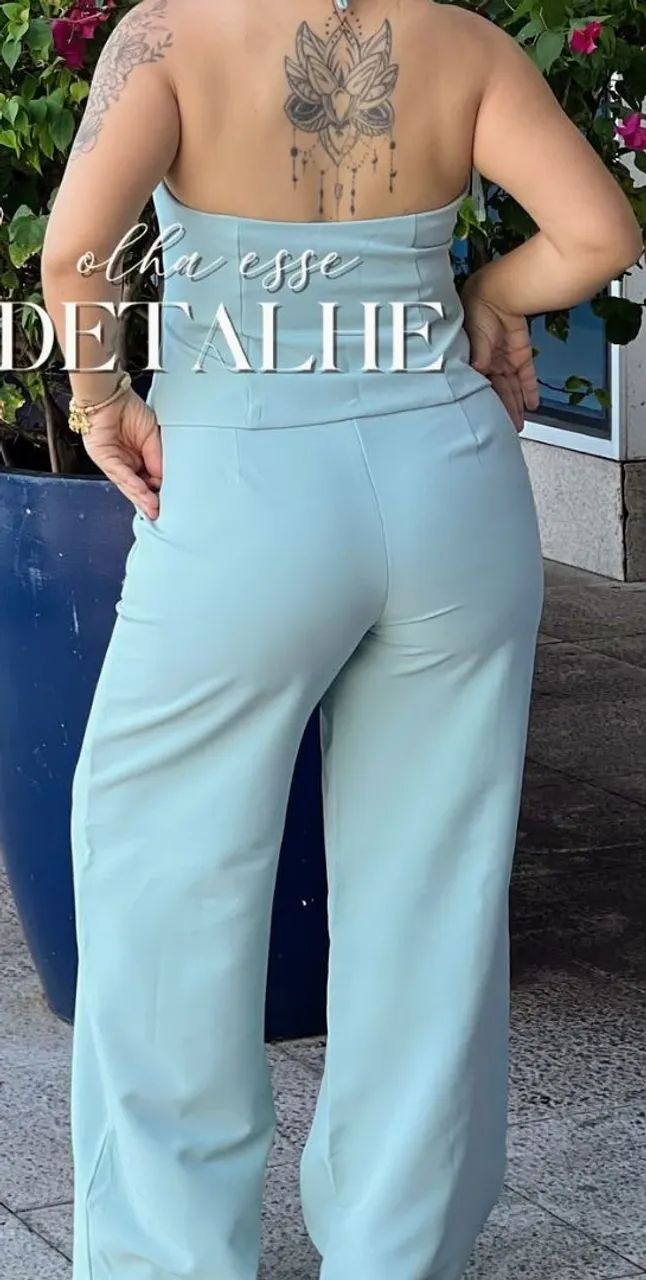 Conjunto de Alfaiataria Colete + Calça - Foto 2