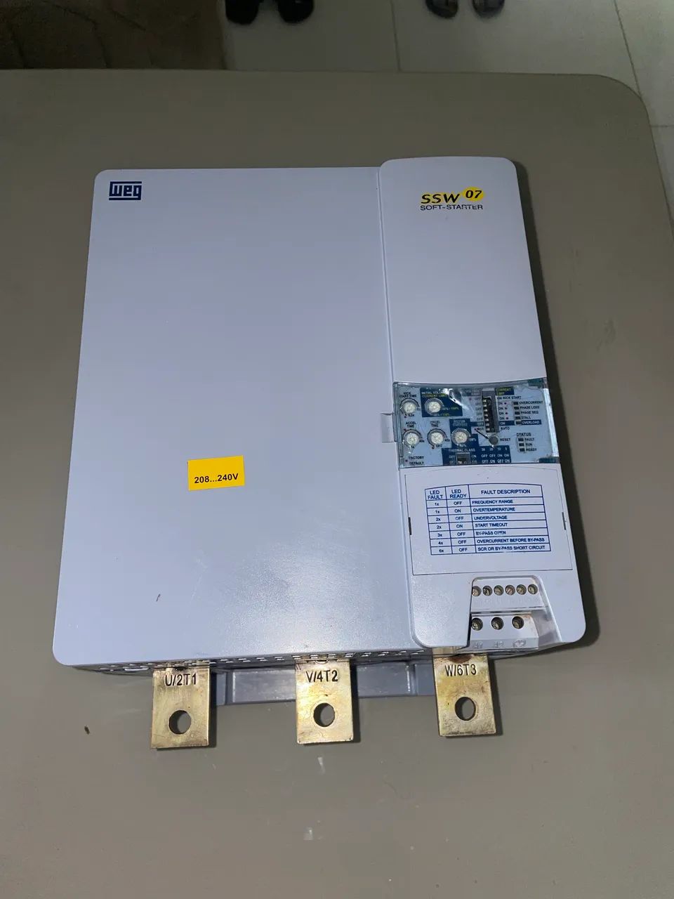 Vendo chave Softstart weg 255A/220-575v - Foto 5