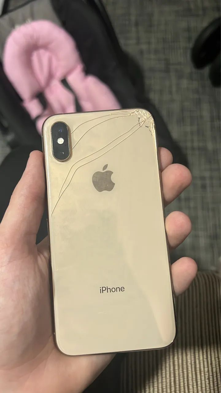 iPhone XSゴールド iPhone XS 64GB Gold Apple Camera dupla Usado estado excelente