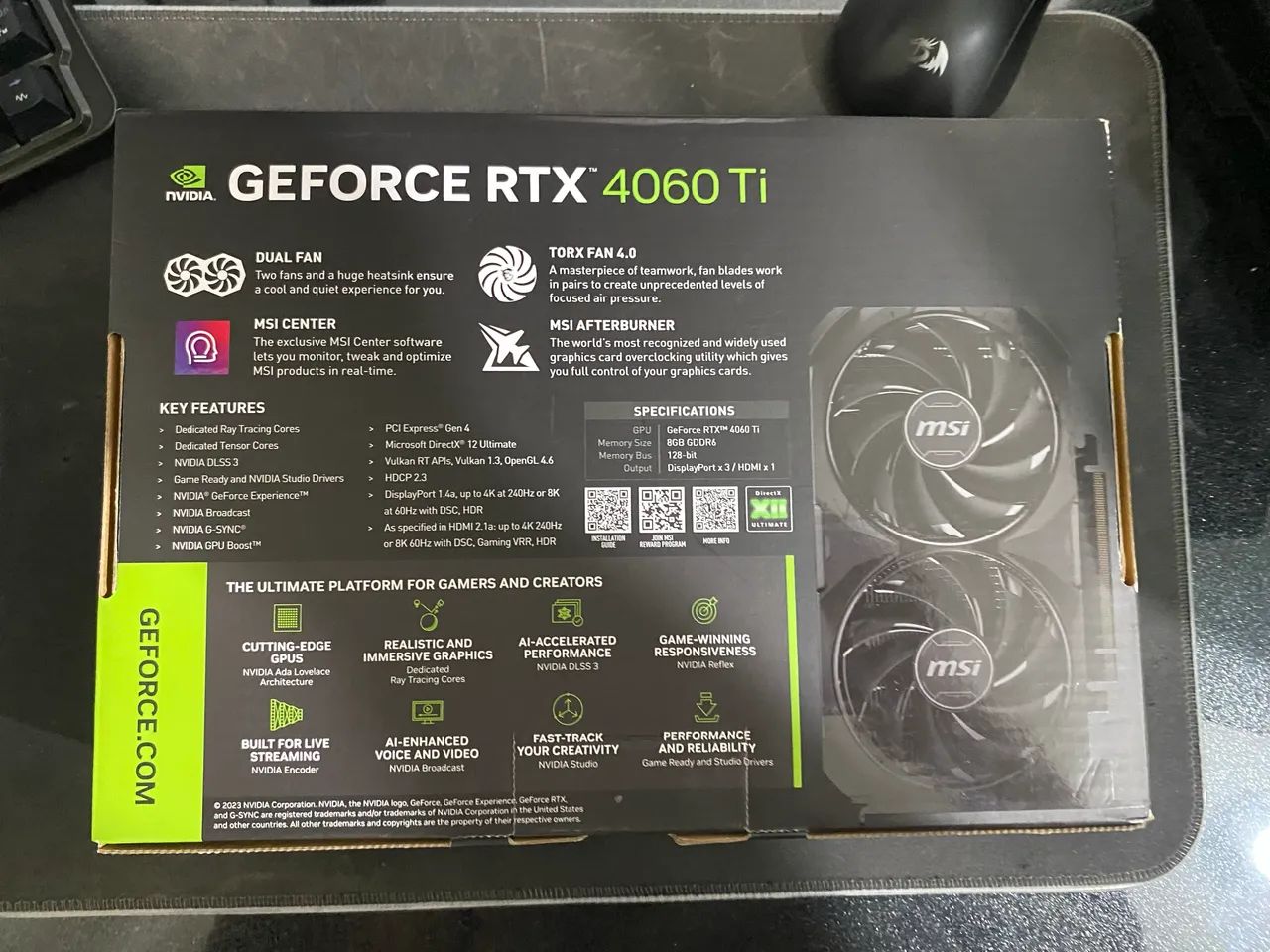 Placa de video 4060TI 8GB - Foto 2