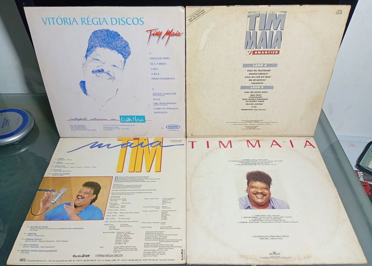 LPs TIM MAIA Coleção Com 4 Discos De Vinil  - Foto 2